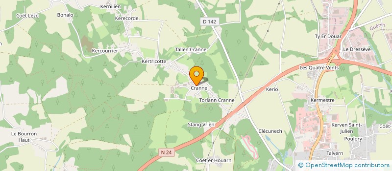 localisation de l'entreprise MADAME ALYSONE MELON  BAUD