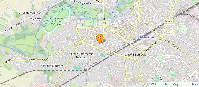 localisation de l'entreprise MADAME ALYSSA BARRAULT VACHEL à CHATEAUROUX