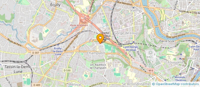 localisation de l'entreprise MADAME ALYSSA BELLATON à LYON