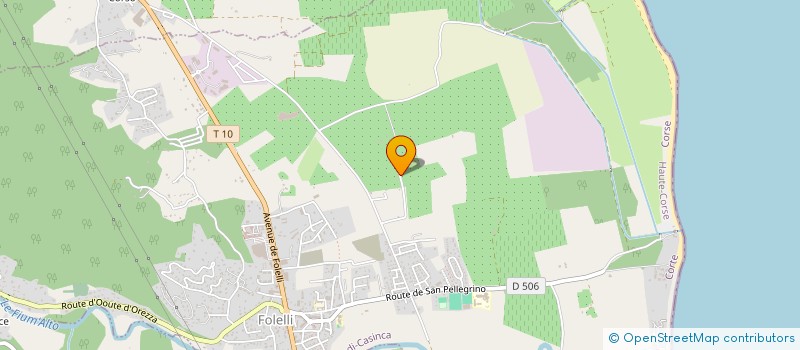 localisation de l'entreprise MADAME ALYSSA BRUNEAU  PENTA-DI-CASINCA