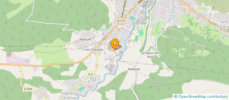 localisation de l'entreprise MADAME ALYSSA CIGAGNA à LAVELANET