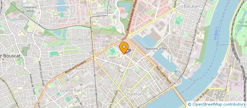 localisation de l'entreprise MADAME ALYSSA DELPOUX  BORDEAUX