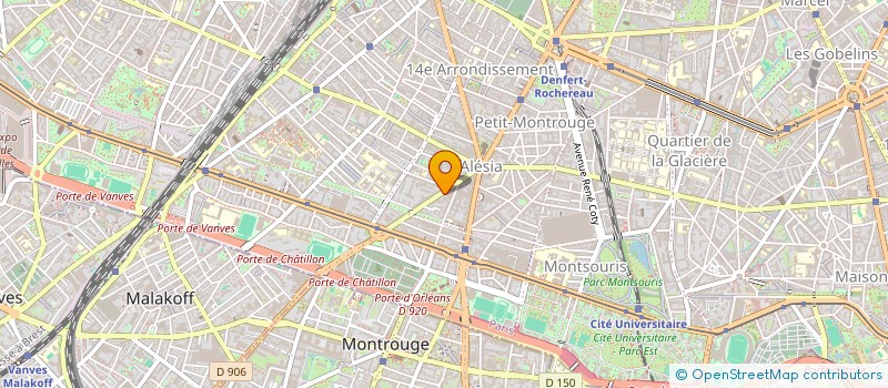 localisation de l'entreprise MADAME ALYSSA DUMONT  PARIS