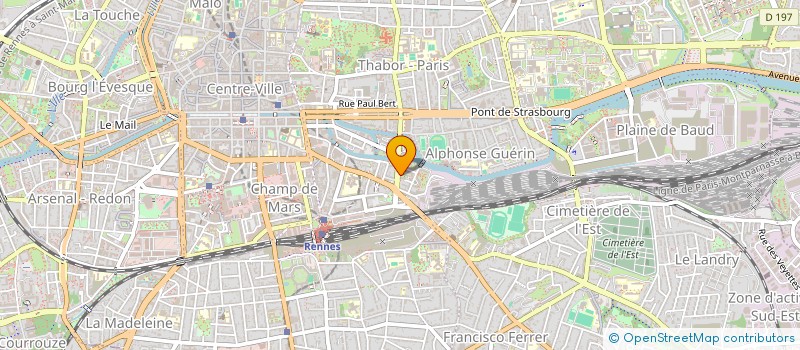 localisation de l'entreprise MADAME ALYSSA EL GHZAOUI à RENNES