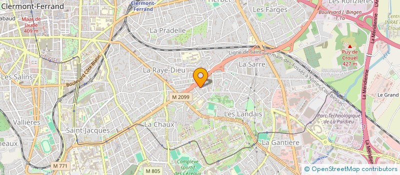 localisation de l'entreprise MADAME ALYSSA JOINT  CLERMONT-FERRAND