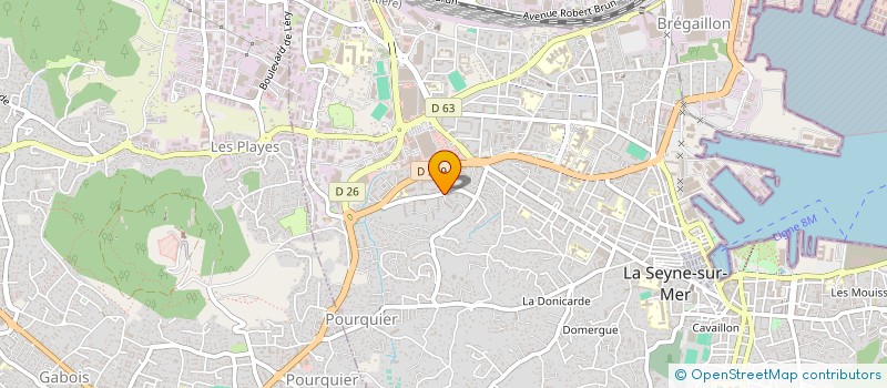 localisation de l'entreprise MADAME ALYSSA JUNGST  LA SEYNE-SUR-MER