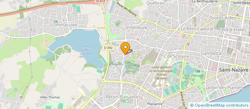 localisation de l'entreprise MADAME ALYSSA LAURENT à SAINT-NAZAIRE