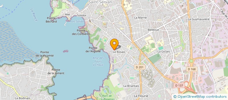 localisation de l'entreprise MADAME ALYSSA LE COQ  SAINT-MALO
