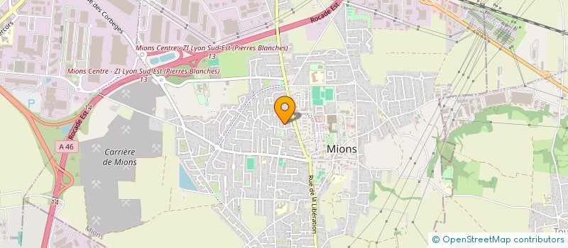 localisation de l'entreprise MADAME ALYSSA MANOUBI  MIONS