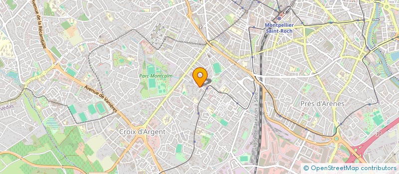 localisation de l'entreprise MADAME ALYSSA NAVARRO à MONTPELLIER