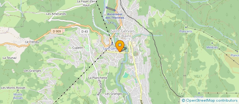 localisation de l'entreprise MADAME ALYSSA QUARFORTH  SAINT-GERVAIS-LES-BAINS