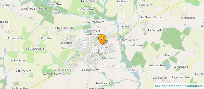 localisation de l'entreprise MADAME ALYSSA SAUTREUIL  SAINT-PIERRE-DES-NIDS