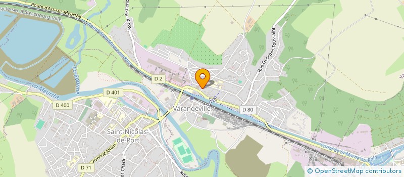 localisation de l'entreprise MADAME ALYSSA VINOT  VARANGEVILLE