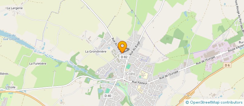 localisation de l'entreprise MADAME ALYSSANDRE PETIT  SAINT-MAIXENT-SUR-VIE