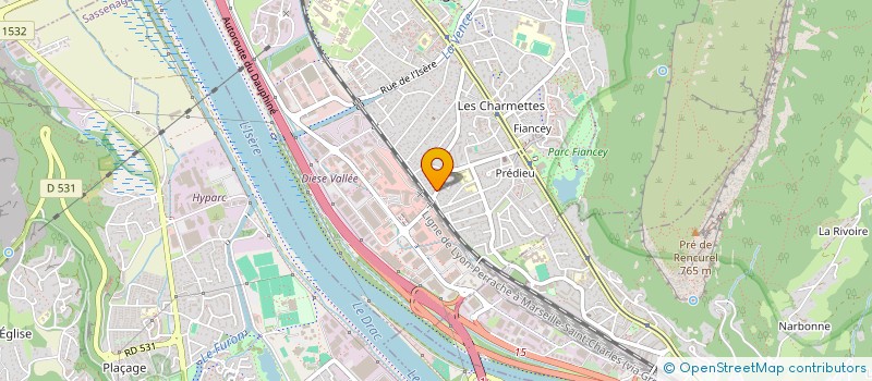 localisation de l'entreprise MADAME ALYSSIA ALAIMO-MILANO  SAINT-EGREVE