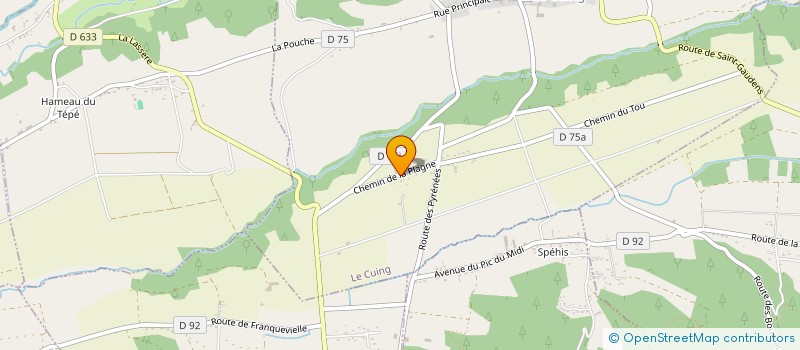 localisation de l'entreprise MADAME ALYSSIA BENITO  LE CUING