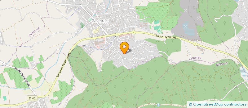 localisation de l'entreprise MADAME ALYSSIA BOUCHE  CAVEIRAC