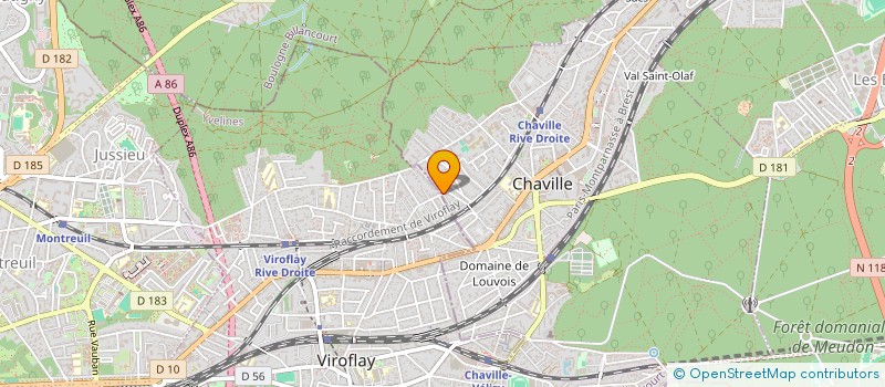 localisation de l'entreprise MADAME ALYSSIA BOUIX à CHAVILLE