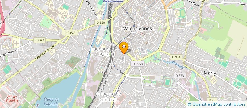 localisation de l'entreprise MADAME ALYSSIA BOUKORRAS  VALENCIENNES