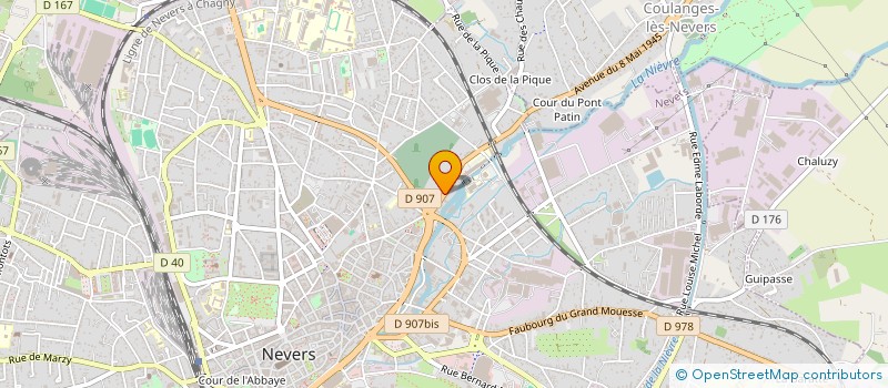 localisation de l'entreprise MADAME ALYSSIA FAUST à NEVERS
