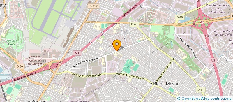 localisation de l'entreprise MADAME ALYSSIA PETINGA VAGOS à LE BLANC-MESNIL