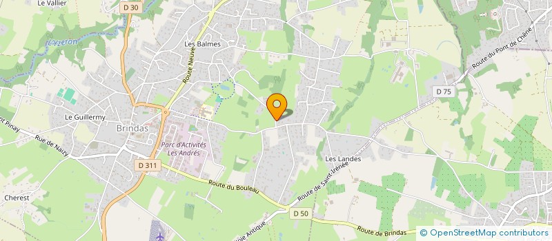 localisation de l'entreprise MADAME ALYSSON RODRIGUES  BRINDAS