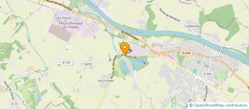 localisation de l'entreprise MADAME ALYXIA TAILLEFER  BESSIERES