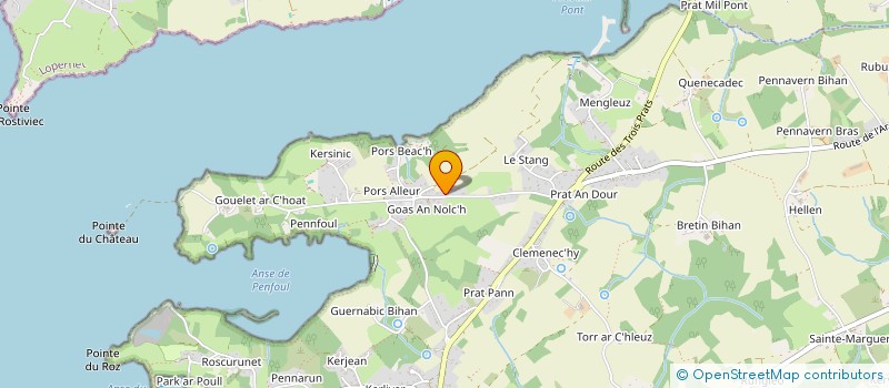 localisation de l'entreprise MADAME ALYZEE LABARRE  LOGONNA-DAOULAS