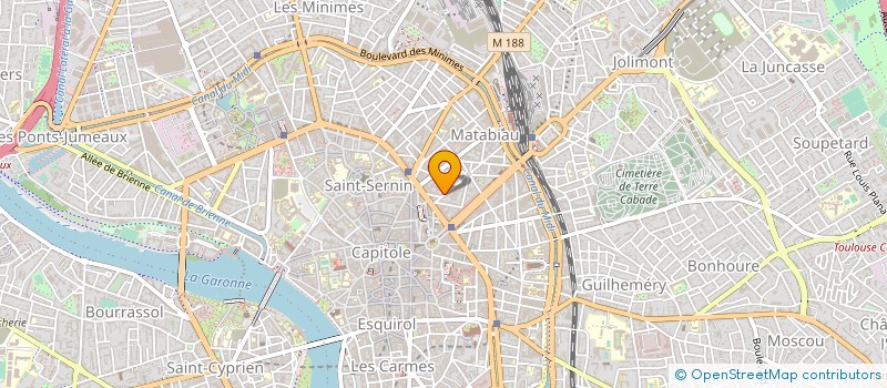 localisation de l'entreprise MADAME AMA ADJINON à TOULOUSE