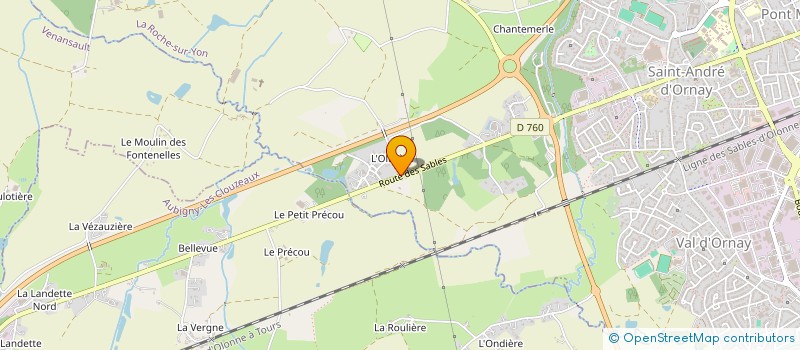 localisation de l'entreprise MADAME AMA FLAVIA OCHESOIU à LA ROCHE-SUR-YON