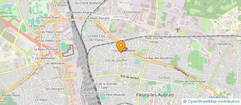 localisation de l'entreprise MADAME AMA HOMA  FLEURY-LES-AUBRAIS