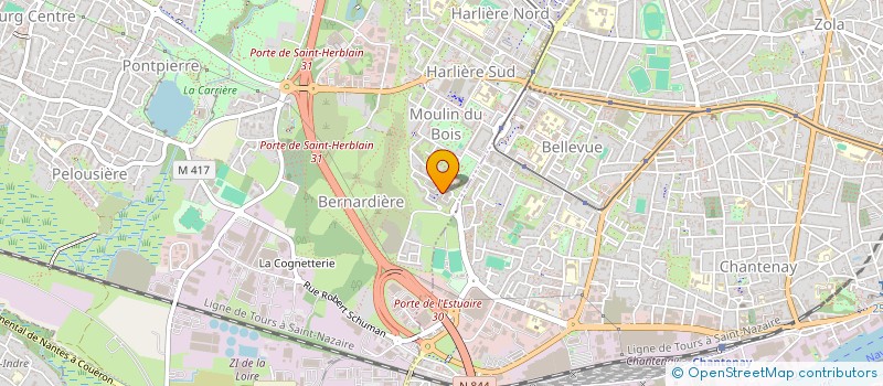 localisation de l'entreprise MADAME AMA PEHE  SAINT-HERBLAIN