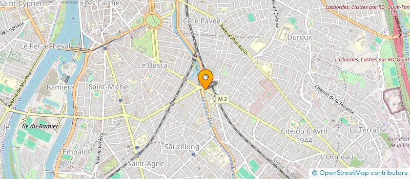 localisation de l'entreprise MADAME AMADY ZOHORA à TOULOUSE