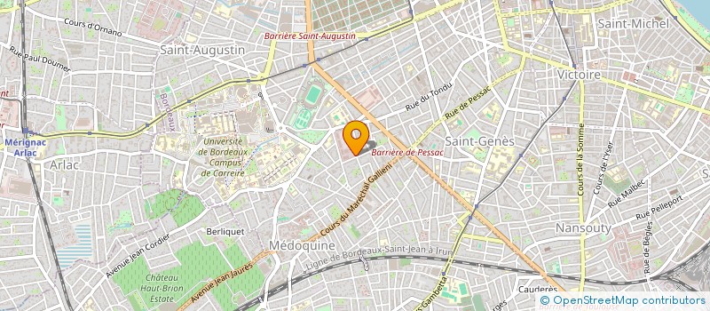 localisation de l'entreprise MADAME AMAEL RIVOAL  BORDEAUX