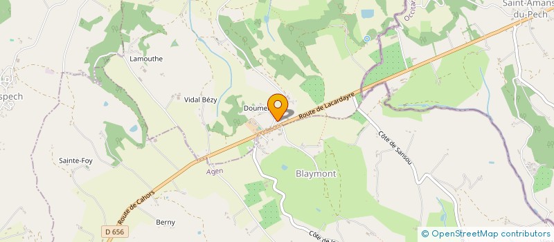 localisation de l'entreprise MADAME AMAELLE LAQUIA  MASSELS