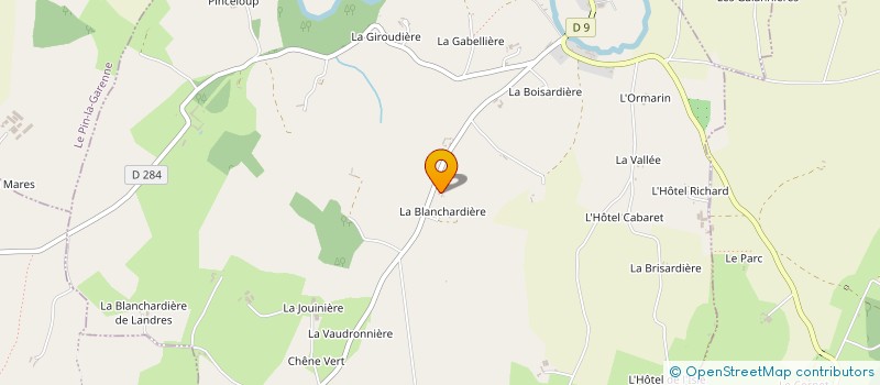 localisation de l'entreprise MADAME AMAELLE LEROY à VILLIERS-SOUS-MORTAGNE