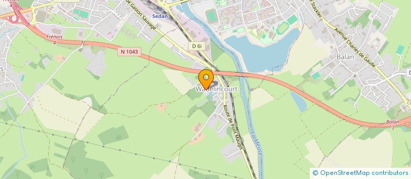 localisation de l'entreprise MADAME AMAELLE LOCQUY  WADELINCOURT