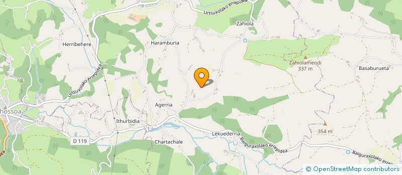 localisation de l'entreprise MADAME AMAIA BORDA  MACAYE