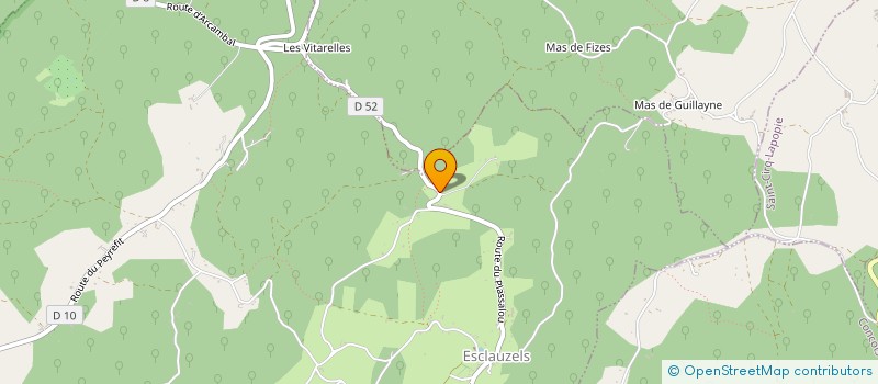 localisation de l'entreprise MADAME AMAIA BRUNET  ESCLAUZELS