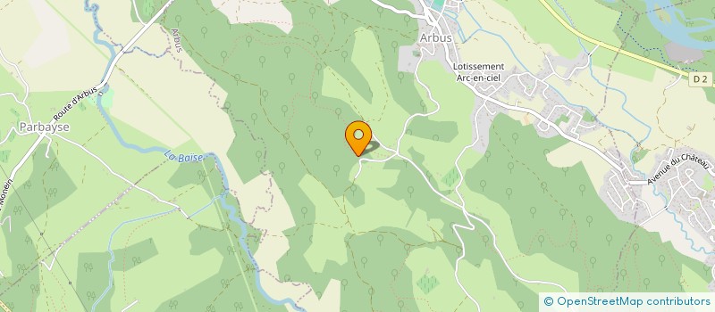 localisation de l'entreprise MADAME AMAIA GONZALEZ DE MENDOZA PEREZ  ARBUS