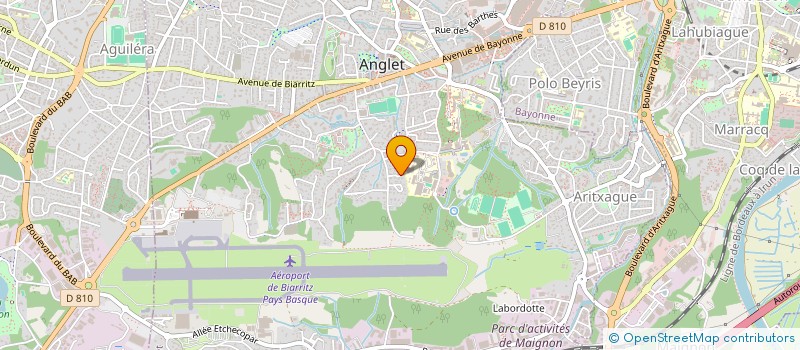 localisation de l'entreprise MADAME AMAIA OILLARBURU à ANGLET