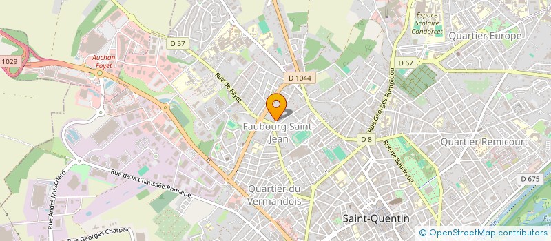 localisation de l'entreprise MADAME AMAIL BRAHIMI  SAINT-QUENTIN