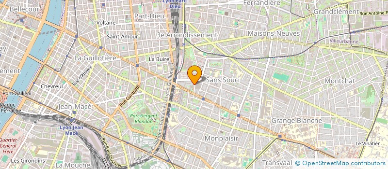 localisation de l'entreprise MADAME AMAL ABOUALLALA  LYON