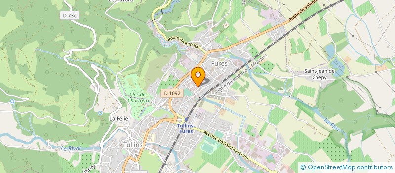 localisation de l'entreprise MADAME AMAL ACHOUR  SAINT-EGREVE