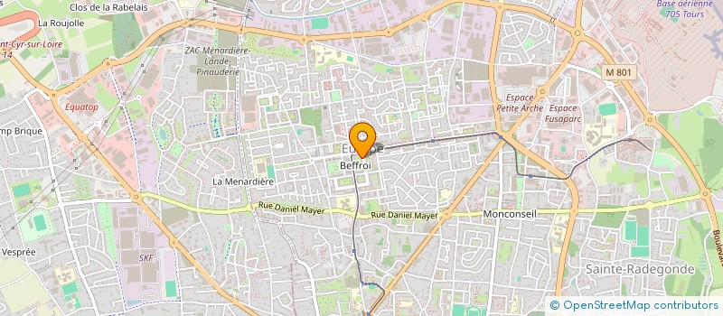 localisation de l'entreprise MADAME AMAL ASKER  TOURS