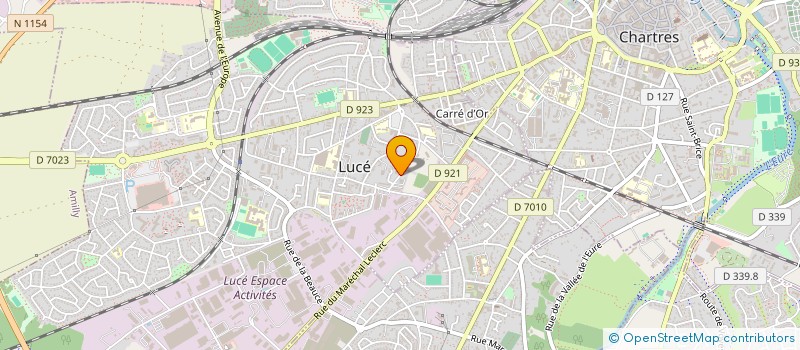 localisation de l'entreprise MADAME AMAL BABA à LUCE