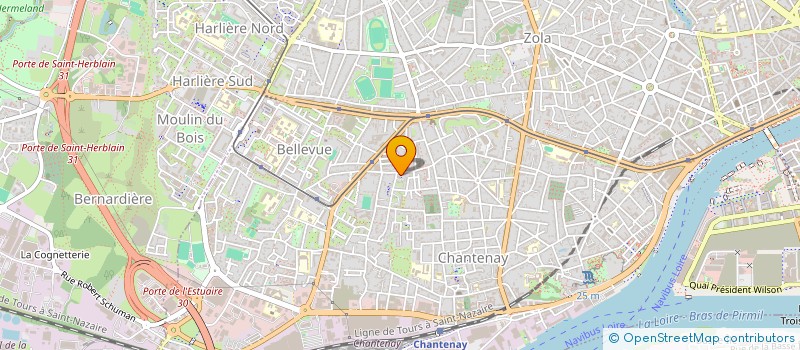 localisation de l'entreprise MADAME AMAL BECHEKER à NANTES