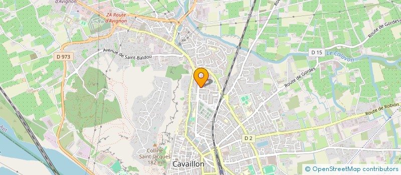 localisation de l'entreprise MADAME AMAL BELKADI  CAVAILLON