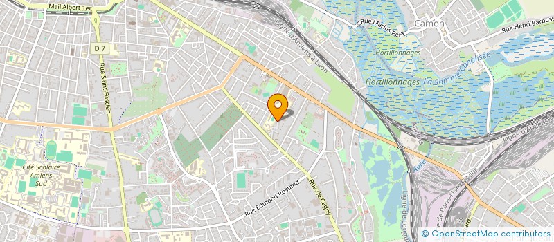 localisation de l'entreprise MADAME AMAL BELKERMI  AMIENS