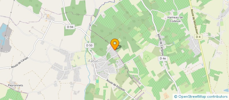 localisation de l'entreprise MADAME AMAL BENGOUA  FABAS